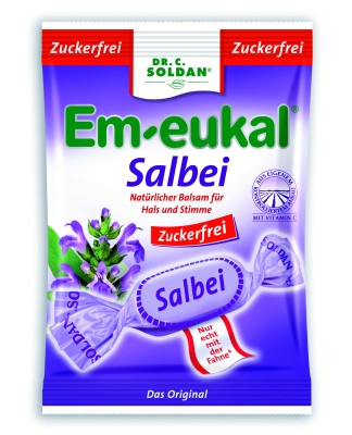 EM-EUKAL Bonbons Salbei zuckerfrei